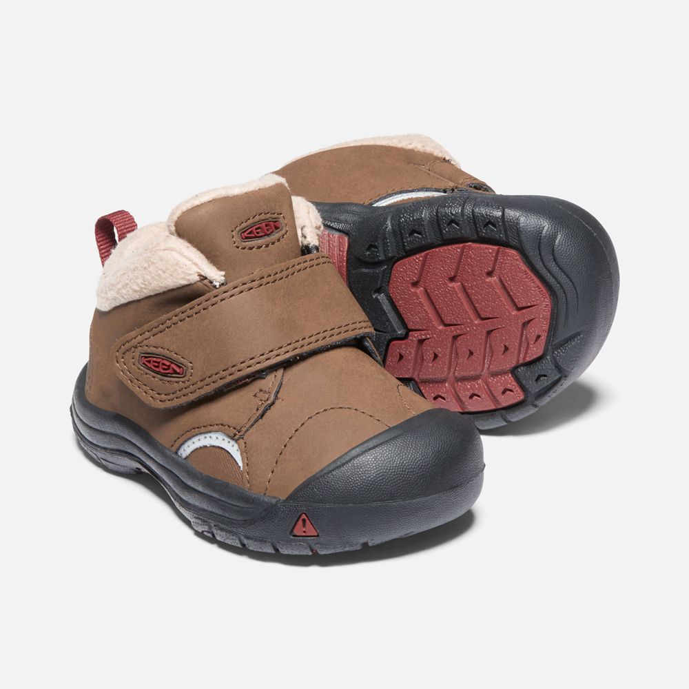 Botas Marca Keen Mexico Marrom - Niños Kootenay Iii Boots - UO9631425